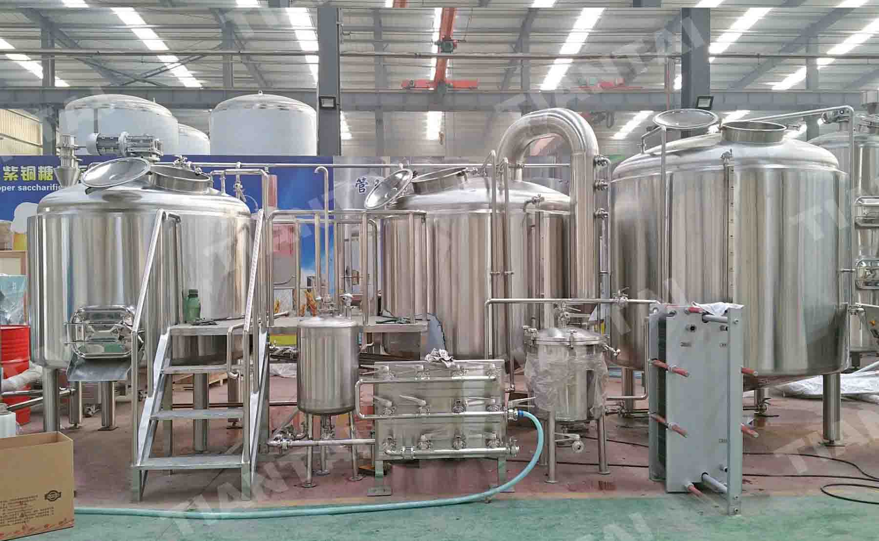 15bbl two vessel beer brewing equipment 